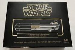 STAR WARS -  MASTER REPLICAS LUKE SKYWALKER STAR WARS LIGHTSABER .45 SCALE SW-332 TESB SW-332 -  MASTER REPLICAS .45 SW-332