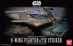 STAR WARS -  MODEL KIT: U-WING FIGHTER & TIE STRIKER (1/144) -  ROGUE ONE