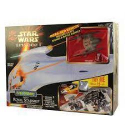 STAR WARS -  NABOO ROYAL STARSHIP BLOCKADE CRUISER, PLAYSET