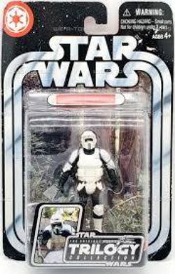 STAR WARS -  NEW STAR WARS 2004 HASBRO ORIGINAL TRILOGY COLLECTION #11 SCOUT TROOPER ROTJ 11 -  THE ORIGINAL TRILOGY COLLECTION 11