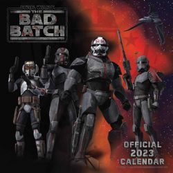 STAR WARS -  OFFICIAL 2023 CALENDAR -  THE BAD BATCH