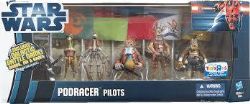 STAR WARS -  POD RACER PILOTS FIGURINES (3.75