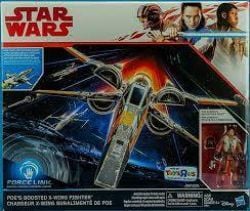 STAR WARS -  POE'S BOOSTED X-WING FIGHTER -  FORCE LINK
