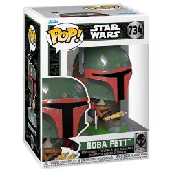 STAR WARS -  POP! VINYL FIGURE OF BOBA FETT WITH ROCKETS (4 INCH) -  FETT LEGACY 734