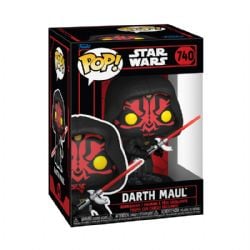 STAR WARS -  POP! VINYL FIGURE OF DARTH MAUL (4 INCH) -  DARK SIDE 740