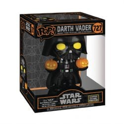 STAR WARS -  POP! VINYL FIGURE OF DARTH VADER HALLOWEEN (4 INCH) -  LIGHT-UP 727