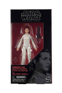 STAR WARS -  PRINCESS LEIA (BESPIN ESCAPE) FIGURE (6 INCH) -  THE BLACK SERIES