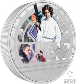 STAR WARS -  PRINCESS LEIA ORGANA™ (LARGE FORMAT) -  2023 NEW ZEALAND COINS