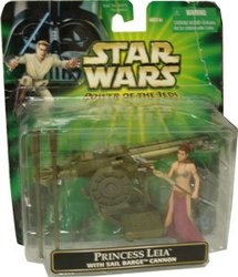 STAR WARS -  PRINCESS LEIA WITH SAIL BARGE CANNON