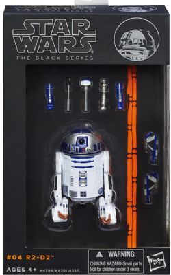 STAR WARS -  R2-D2 FIGURE (6 INCH) -  THE BLACK SERIES 04