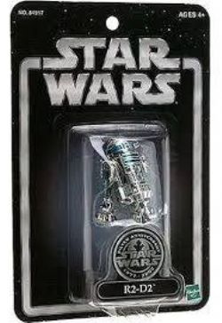 STAR WARS -  R2-D2 SILVER ANNIVERSARY FIGURINE (3.75