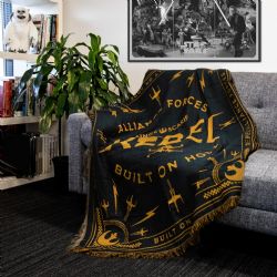 STAR WARS -  REBELS ALLIANCE'S TAPESTRY BLANKET