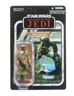 STAR WARS -  RETURN OF THE JEDI - REBEL COMMANDO (3.75