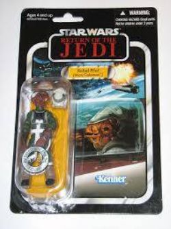 STAR WARS -  RETURN OF THE JEDI - REBEL PILOT (MON CALAMARI) FIGURINE (3.75