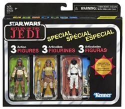 STAR WARS -  RETURN OF THE JEDI - SKIFF GUARDS 3 PACK ACTION FIGURINES (3 3/4INCHES) -  THE VINTAGE COLLECTION