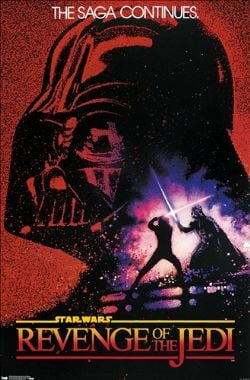 STAR WARS -  REVENGE OF THE JEDI - ONE SHEET POSTER (24