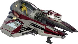 STAR WARS -  REVENGE OF THE SITH - OBI-WAN'S JEDI STARFIGHTER (OPEN BOX) -  THE VINTAGE COLLECTION