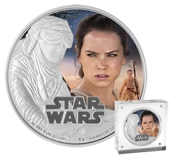 STAR WARS -  REY - THE FORCE AWAKENS -  2016 NEW ZEALAND COINS 01