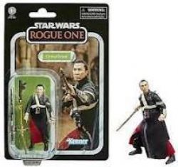 STAR WARS -  ROGUE ONE - CHIRRUT IMWE FIGURINE (3.75