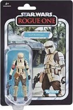 STAR WARS -  ROGUE ONE - SCARIF STORMTROOPER FIGURINE (3.75