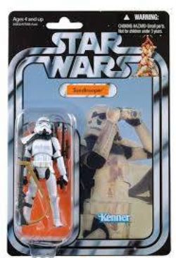 STAR WARS -  SANDTROOPER STAR WARS VINTAGE COLLECTION 3.75