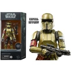 STAR WARS -  SHORETROOPER (CARBONIZED) FIGURE (6 INCH) -  THE BLACK SERIES