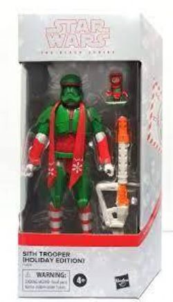 STAR WARS -  SITH TROOPER (HOLIDAY EDITION)ACTION FIGURE (6 INCH) -  THE BLACK SERIES