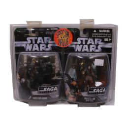 STAR WARS -  SPECIAL VALUE 2-PACK DEATH STAR GUNNER AND PRINCESS LEIA BOUSHH DISGUISE ACTION FIGURES (3.75