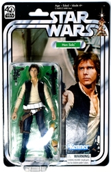 STAR WARS -  STAR WARS BLACK SERIES 40TH ANNIVERSARY KENNER: HAN SOLO 6-INCH ACTION FIGURE -  THE BLACK SERIES