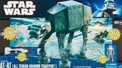 STAR WARS -  STAR WARS LEGACY DELUXE IMPERIAL AT-AT WALKER & SPEEDER BIKE NEW RARE 2009 -  LEGACY AT-AT