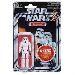 STAR WARS -  STAR WARS RETRO COLLECTION STORMTROOPER 3.75