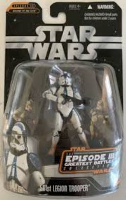 STAR WARS -  STAR WARS SAGA 501ST LEGION TROOPER EPISODE 3 GREATEST BATTLES COLLECTION FIGURE 1 OF 14 -  THE SAGA COLLECTION 1 DE 14