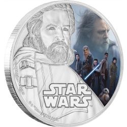 STAR WARS -  STAR WARS: THE LAST JEDI™: LUKE SKYWALKER™ -  2017 NEW ZEALAND COINS 02