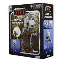STAR WARS -  STAR WARS THE VINTAGE COLLECTION AT-ST VEHICLE AND CHEWBACCA FIGURE SET HASBRO -  VINTAGE COLLECTION