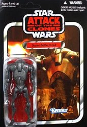 STAR WARS -  STAR WARS THE VINTAGE COLLECTION ATTACK OF THE CLONES VC37 - SUPER BATTLE DROID UNPUNCHED 37 -  THE VINTAGE COLLECTION 37