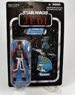 STAR WARS -  STAR WARS THE VINTAGE COLLECTION B-WING PILOT (KEYAN FARLANDER) VC63 UNPUNCHED 63 -  THE VINTAGE COLLECTION VC63