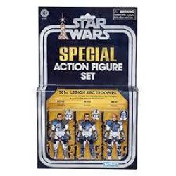 STAR WARS -  STAR WARS VINTAGE COLLECTION 501ST LEGION ARC TROOPERS 3.75