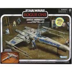 STAR WARS -  STAR WARS VINTAGE COLLECTION ANTOC MERRICK'S X-WING FIGHTER VEHICLE WITH FIGURE -  VINTAGE COLLECTION