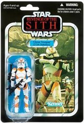 STAR WARS -  STAR WARS VINTAGE COLLECTION CLONE TROOPER 212TH BATTALION VC38 CARDED 2011 38 -  THE VINTAGE COLLECTION 38