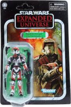 STAR WARS -  STAR WARS VINTAGE COLLECTION EXPANDED UNIVERSE REPUBLIC TROOPER VC113 UNPUNCHED REISSUE 2022 VC113 -  THE VINTAGE COLLECTION VC113