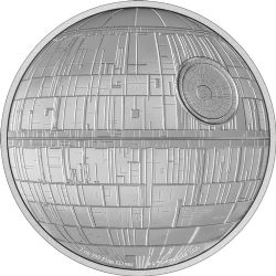 STAR WARS -  STAR WARS™ CLASSIC (LARGE FORMAT): DEATH STAR™ -  2022 NEW ZEALAND COINS