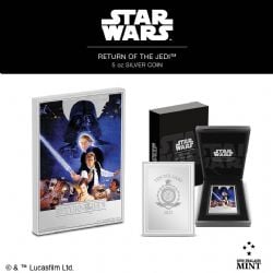 STAR WARS -  STAR WARS™ MOVIE POSTERS REPLICAS (LARGE FORMAT): RETURN OF THE JEDI™ -  2023 NEW ZEALAND MINT COINS 03