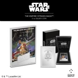STAR WARS -  STAR WARS™ MOVIE POSTERS REPLICAS (LARGE FORMAT): THE EMPIRE STRIKES BACK™ -  2023 NEW ZEALAND COINS 02