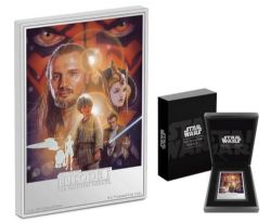 STAR WARS -  STAR WARS™ MOVIE POSTERS REPLICAS (LARGE FORMAT): THE PHANTOM MENACE™ -  2024 NEW ZEALAND COINS 04