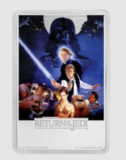 STAR WARS -  STAR WARS™ MOVIE POSTERS REPLICAS: RETURN OF THE JEDI™ -  2017 NEW ZEALAND COINS