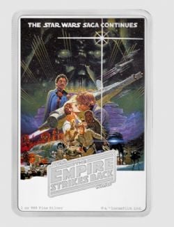 STAR WARS -  STAR WARS™ MOVIE POSTERS REPLICAS: THE EMPIRE STRIKES BACK™ -  2017 NEW ZEALAND COINS