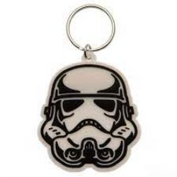 STAR WARS -  STORMTROOPER RUBBER KEYCHAIN