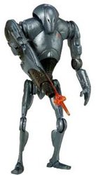 STAR WARS -  SUPER BATTLE DROID - EPISODE 2 - 2002 (4 INCH) -  ATTACK OF THE CLONES