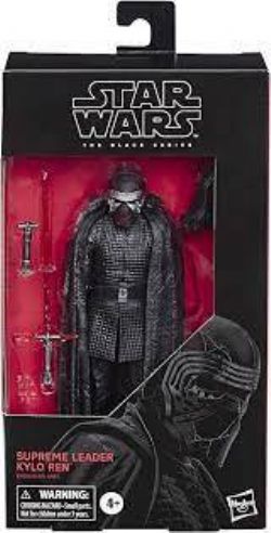 STAR WARS -  SUPREME LEADER KYLO REN FIGURE -  THE BLACK SERIES 90