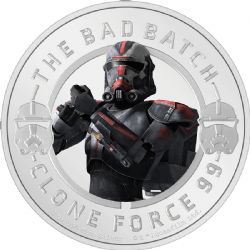 STAR WARS: THE BAD BATCH -  THE BAD BATCH™ CLASSIC: HUNTER™ -  2022 NEW ZEALAND COINS 01